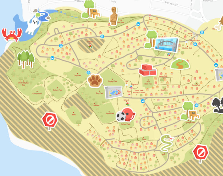 Barne Barton Digital Map